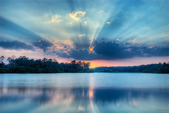 Centered Sunset